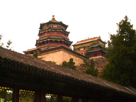 Pagode im Sommerpalast in Peking