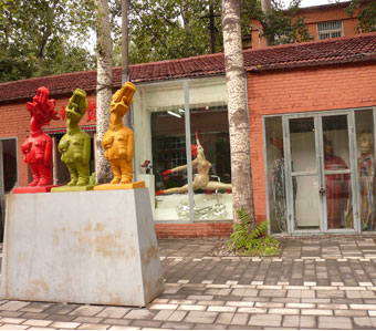 Eindrücke aus Dashanzi 798 Art District in Beijing