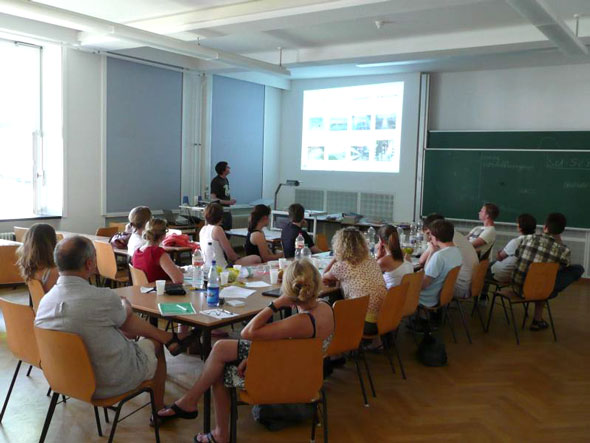 Vorträge auf dem Vorbereitungstreffen zur China Reise 2010 an der TU Dresden
